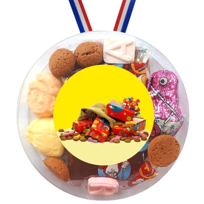 Snoepmedaille Sint Mix